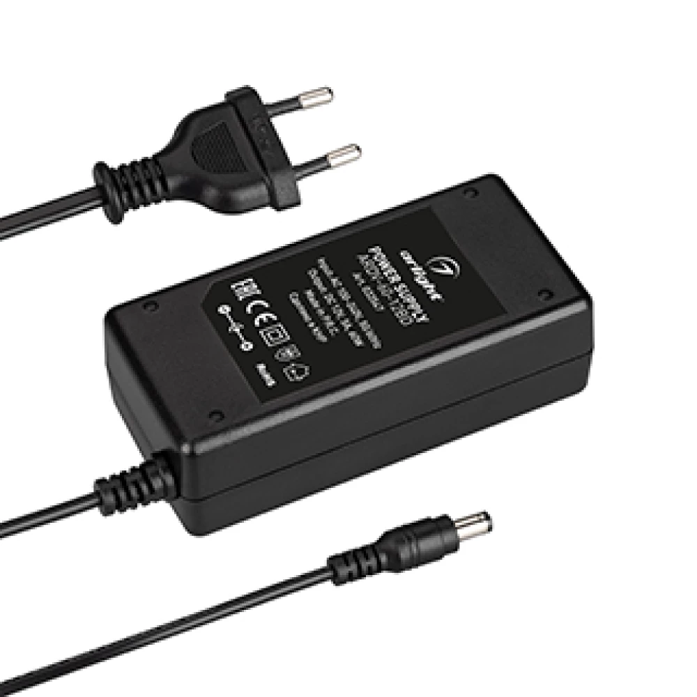 Блок питания ARDV-60-12BD (12V, 5A, 60W) (Arlight, Адаптер, 3 года) 033547 - Viokon.com