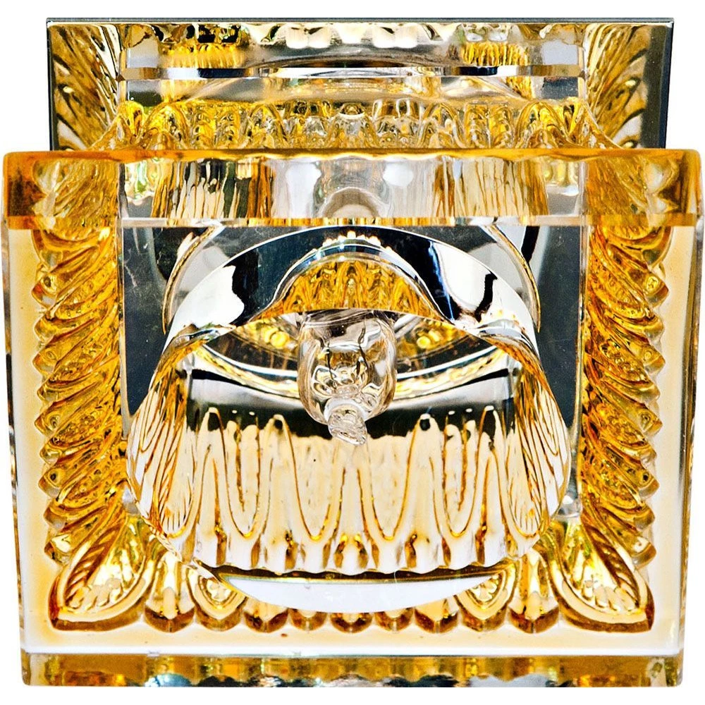 Светильник потолочный,JCD9 35W золотой, хром, JD136 (18887) - Viokon.com