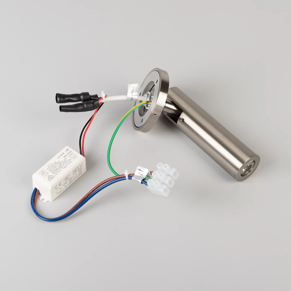 Светильник SP-READER-NB-R60-3W Warm3000 (NI, 20 deg, 230V) (Arlight, IP20 Металл, 3 года) 053086 - Viokon.com