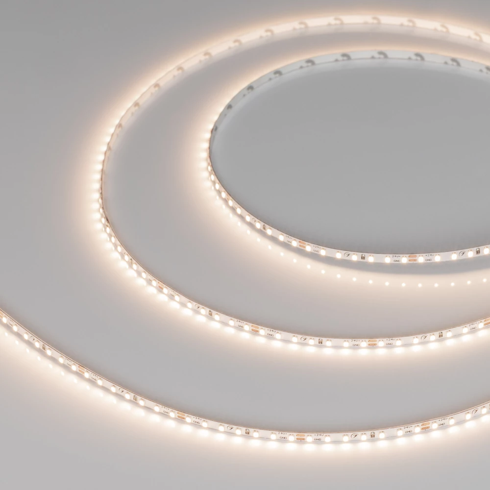 Лента MICROLED-M168-4mm 24V Warm3500 (5 W/m, IP20, 2216, 5m) (Arlight, узкая) 046731 - Viokon.com