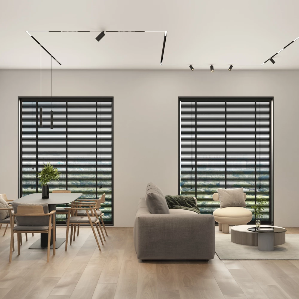 DK8220-BK Акцентный светильник SIMPLE SPOT 20W 4000K черный - Viokon.com