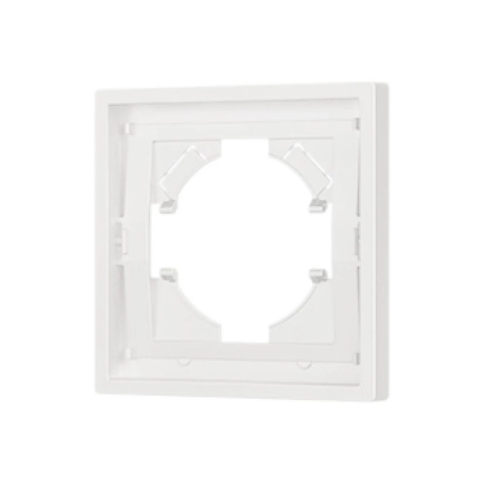 Рамка пластиковая FRM-TENDO-SFPL-1-WH (Arlight, Матовый белый) 054645 - Viokon.com