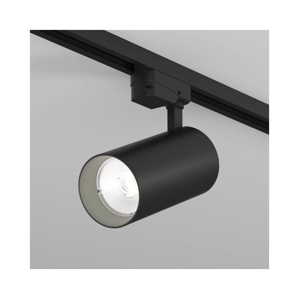 DK6456-BK Трековый светильник SOLID KOPER 155мм d80 220V LED 4000K 30W IP20 черный алюминий - Viokon.com