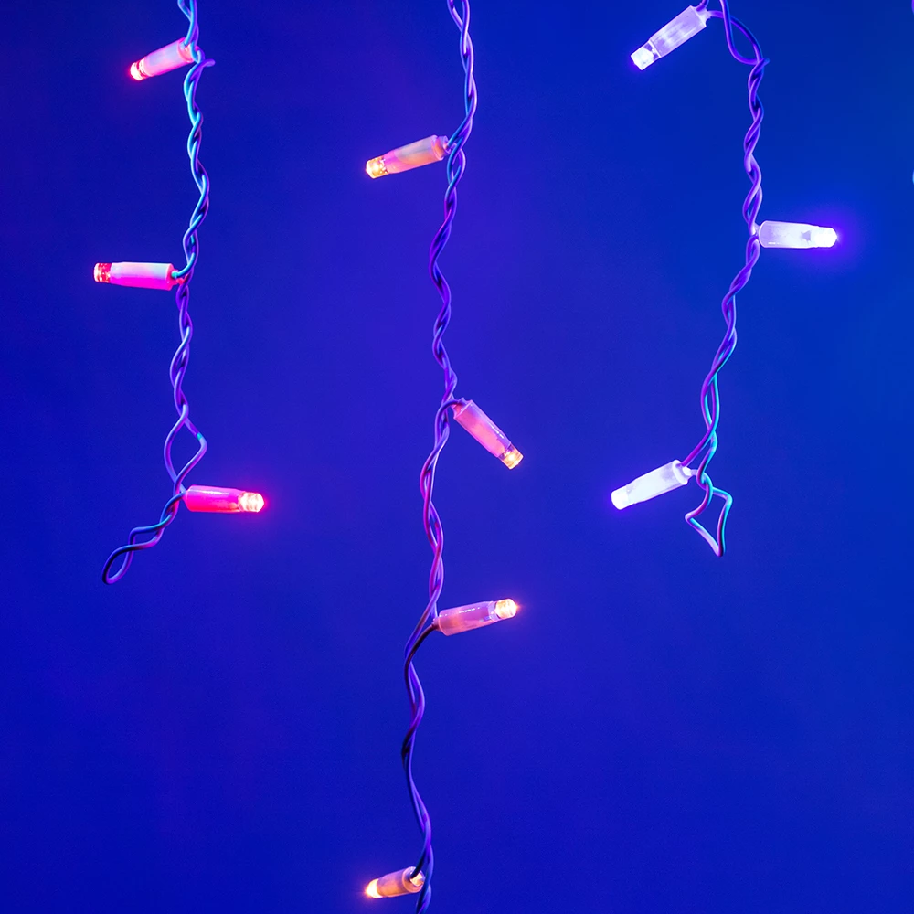 Светодиодная гирлянда ARD-EDGE-CLASSIC-2400x600-WHITE-88LED-LIVE RGB (230V, 6W) (Ardecoled, IP65) 026022 - Viokon.com