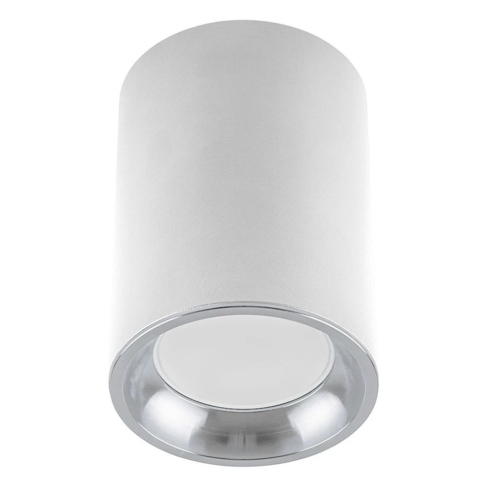 Светильник потолочный Feron ML175 MR16 GU10  35W 230V, белый, хром (32634) - Viokon.com