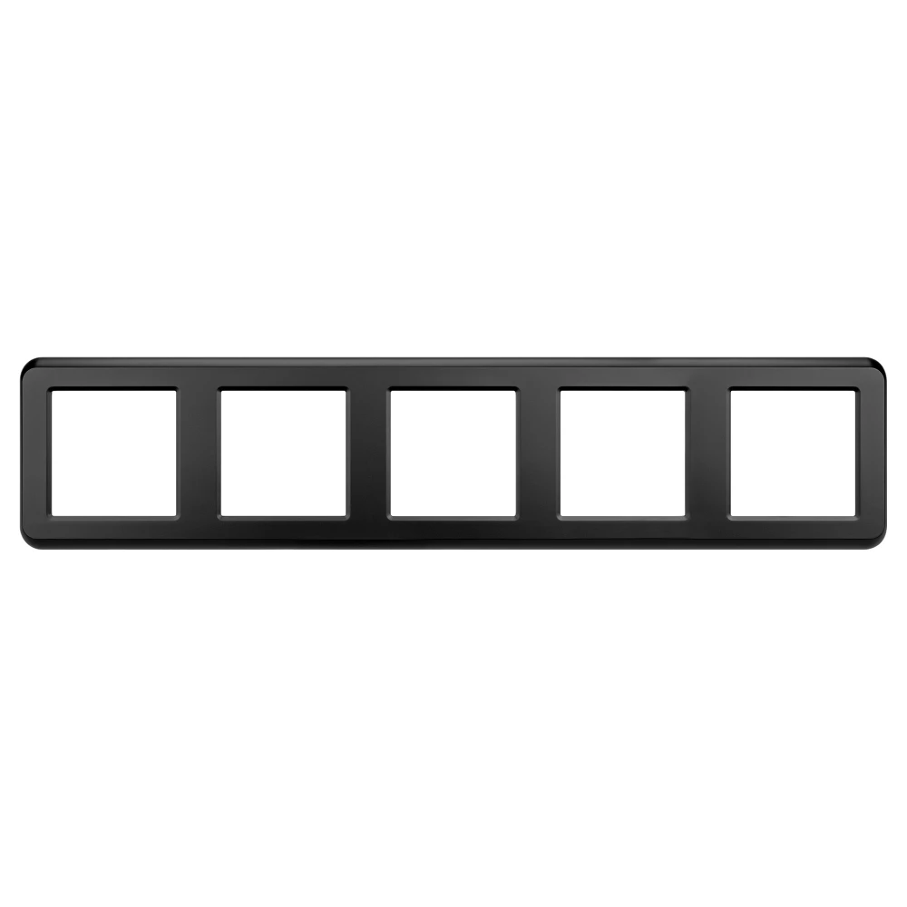Рамка пластиковая FRM-VERSA-PL-5-BK (Arlight, -) 045191 - Viokon.com
