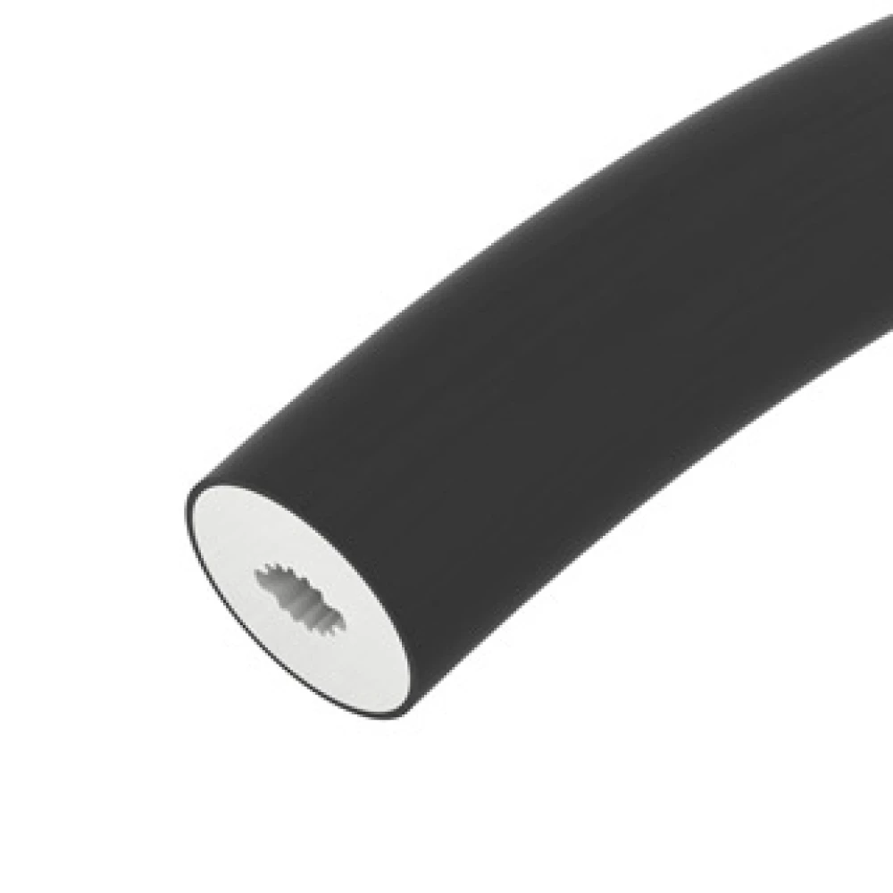 Силиконовый профиль WPH-FLEX-D22-360deg-S8-5m BLACK (Arlight, Силикон) 045866 - Viokon.com