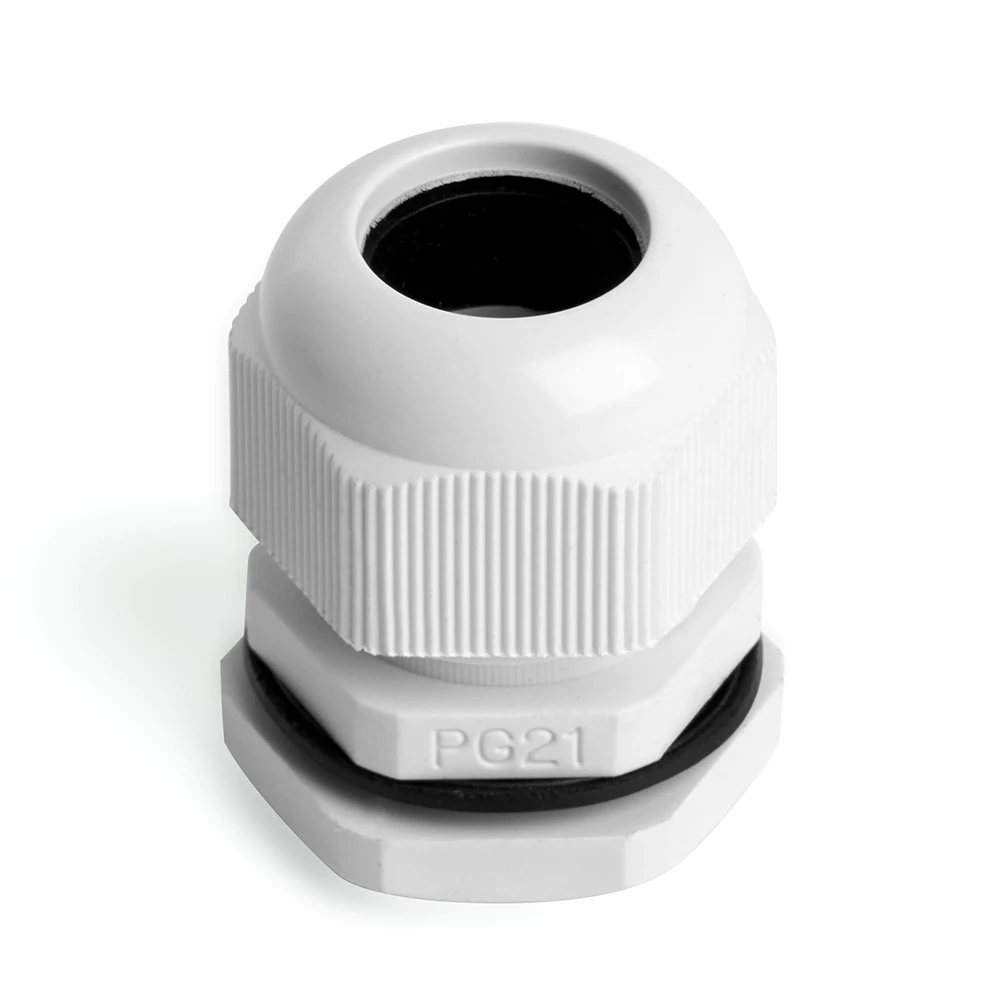 Сальник PG21 диаметр проводника 13-18 мм STEKKER, IP54, серый (DIY упаковка 2 шт) (49380) - Viokon.com