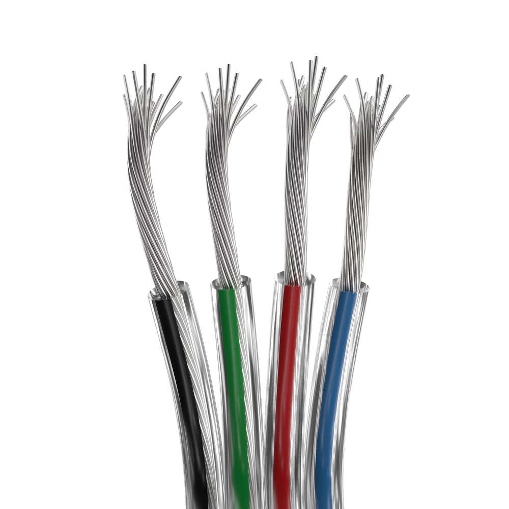 Шлейф питания ARL-18AWG-CLEAR-4Wire-CU (Arlight, -) 034962 - Viokon.com