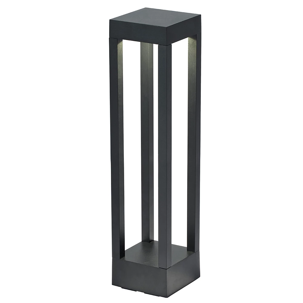 Светильник уличный светодиодный Feron DH802, 10W, AC/DC12-24V, низковольтный, 3000K, черный (48451) - Viokon.com