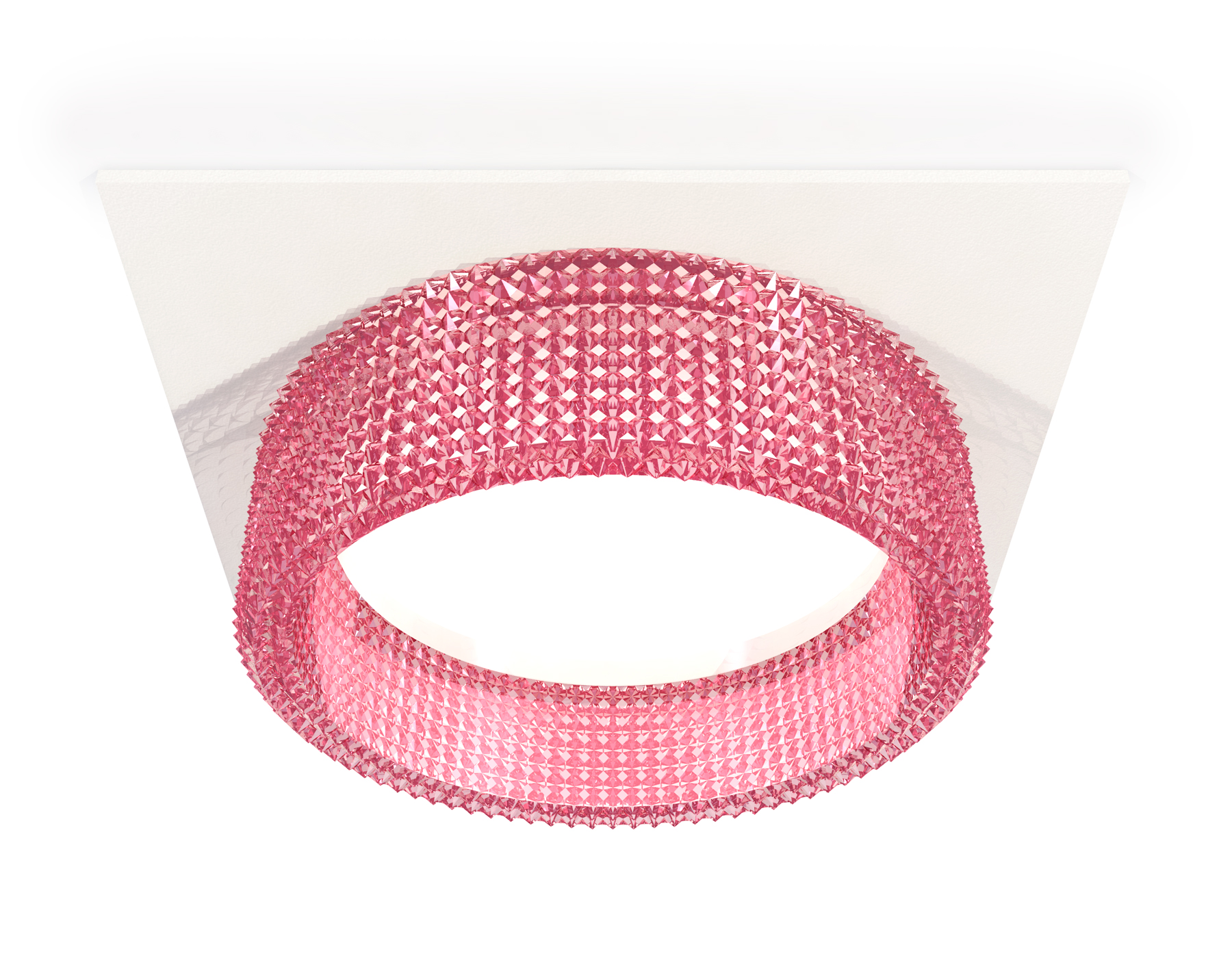Комплект встраиваемого светильника XC8061032 SWH/PI белый песок/розовый GX53 (C8061, N8486) - Viokon.com