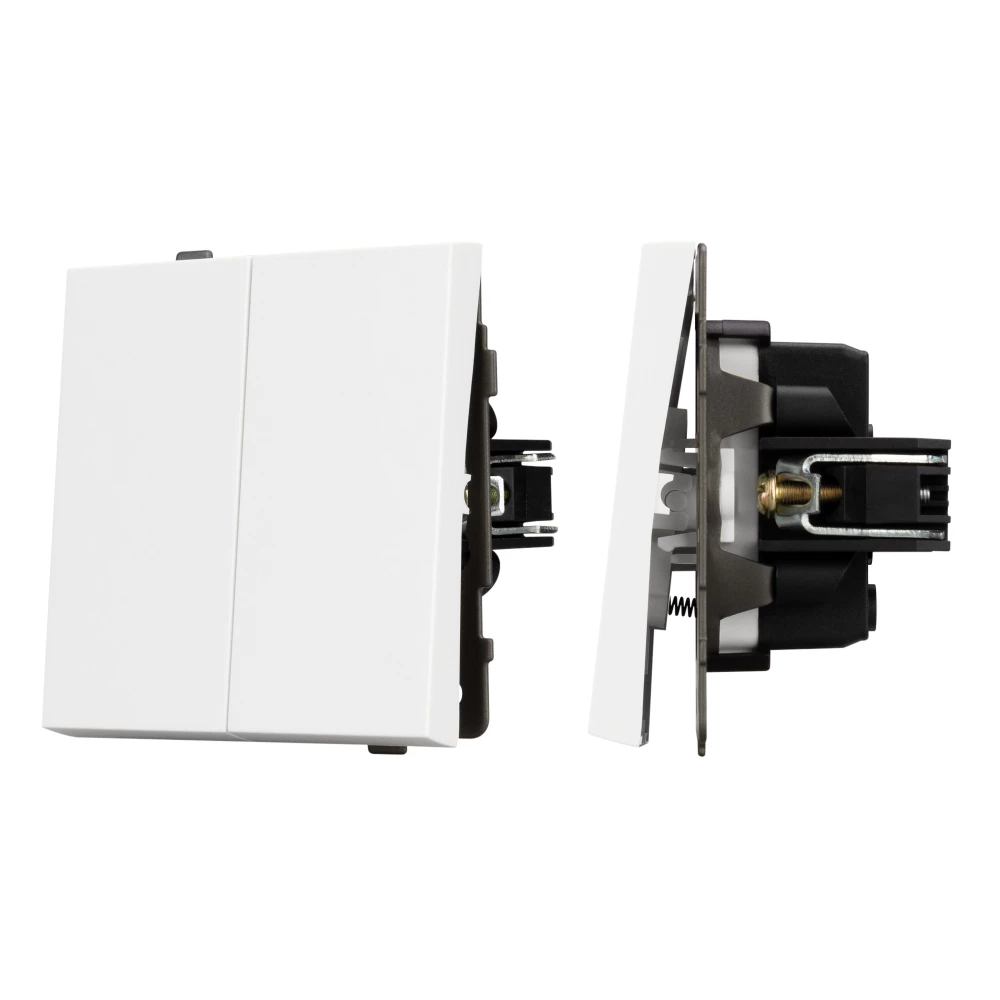 Механизм выключателя управления шторами SWT-TENDO-MKR2-PL-WH (230V, 10A) (Arlight, Белый) 054138 - Viokon.com