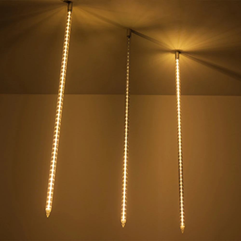 Светодиодная гирлянда ARD-ICEFALL-CLASSIC-D23-1000-CLEAR-96LED-LIVE WARM (230V, 1.5W) (Ardecoled, IP65) 026104 - Viokon.com