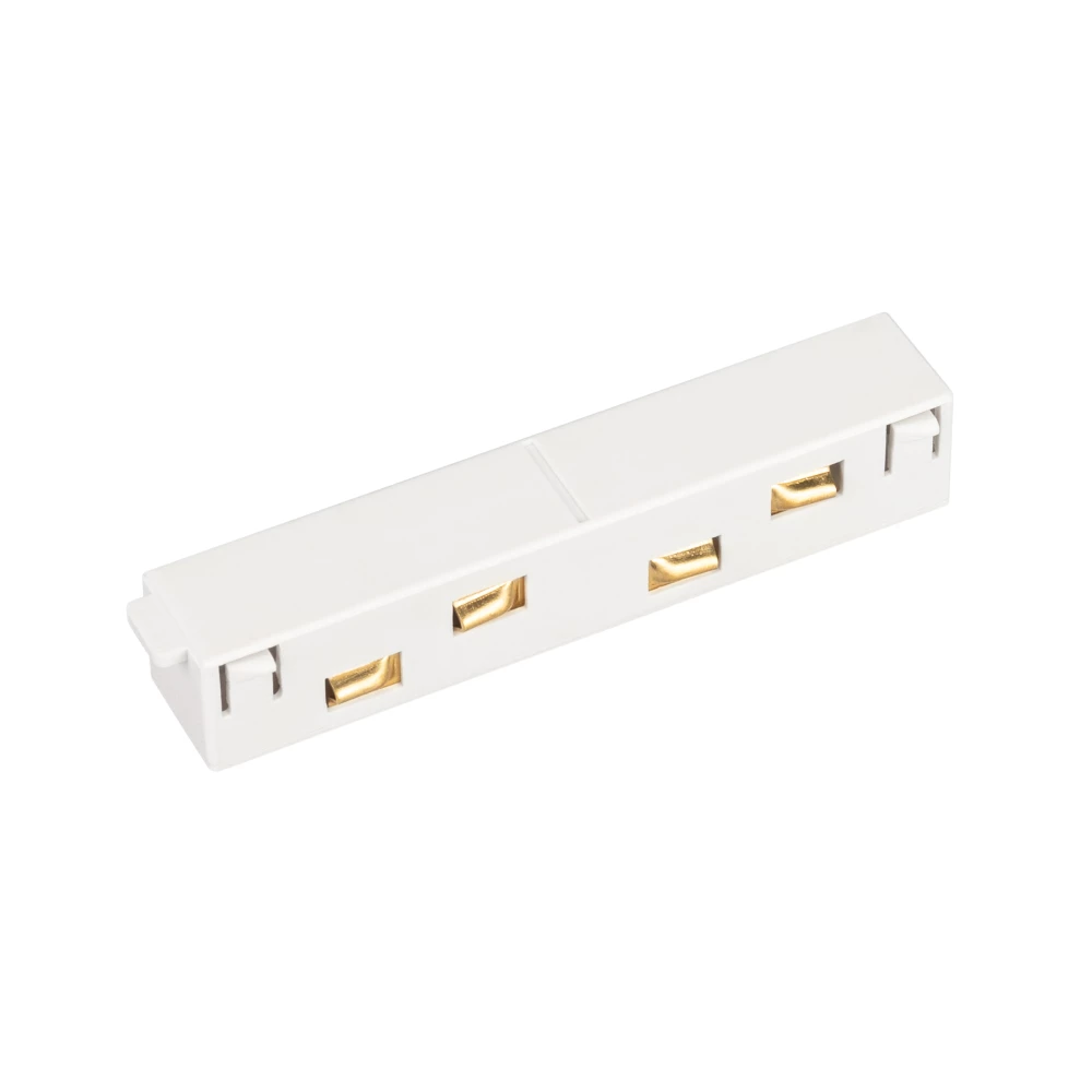 Коннектор прямой MAG-ORIENT-CON-I-POWER (WH) (Arlight, IP20 Пластик, 3 года) 035805 - Viokon.com
