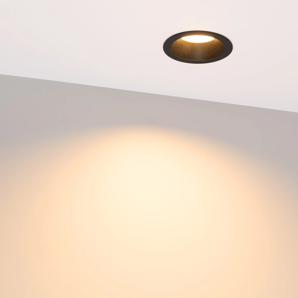 Светильник MS-DROP-BUILT-R84-8W Warm2700 (BK, 85 deg, 230V) (Arlight, IP54 Металл, 5 лет) 054707 - Viokon.com
