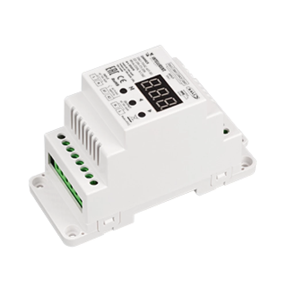 INTELLIGENT ARLIGHT Диммер DALI-TRIAC-601-82-D2-DRI-PS-DIN White (230V, 1x1.5A) (IARL, IP20 Пластик, 5 лет) 055818 - Viokon.com