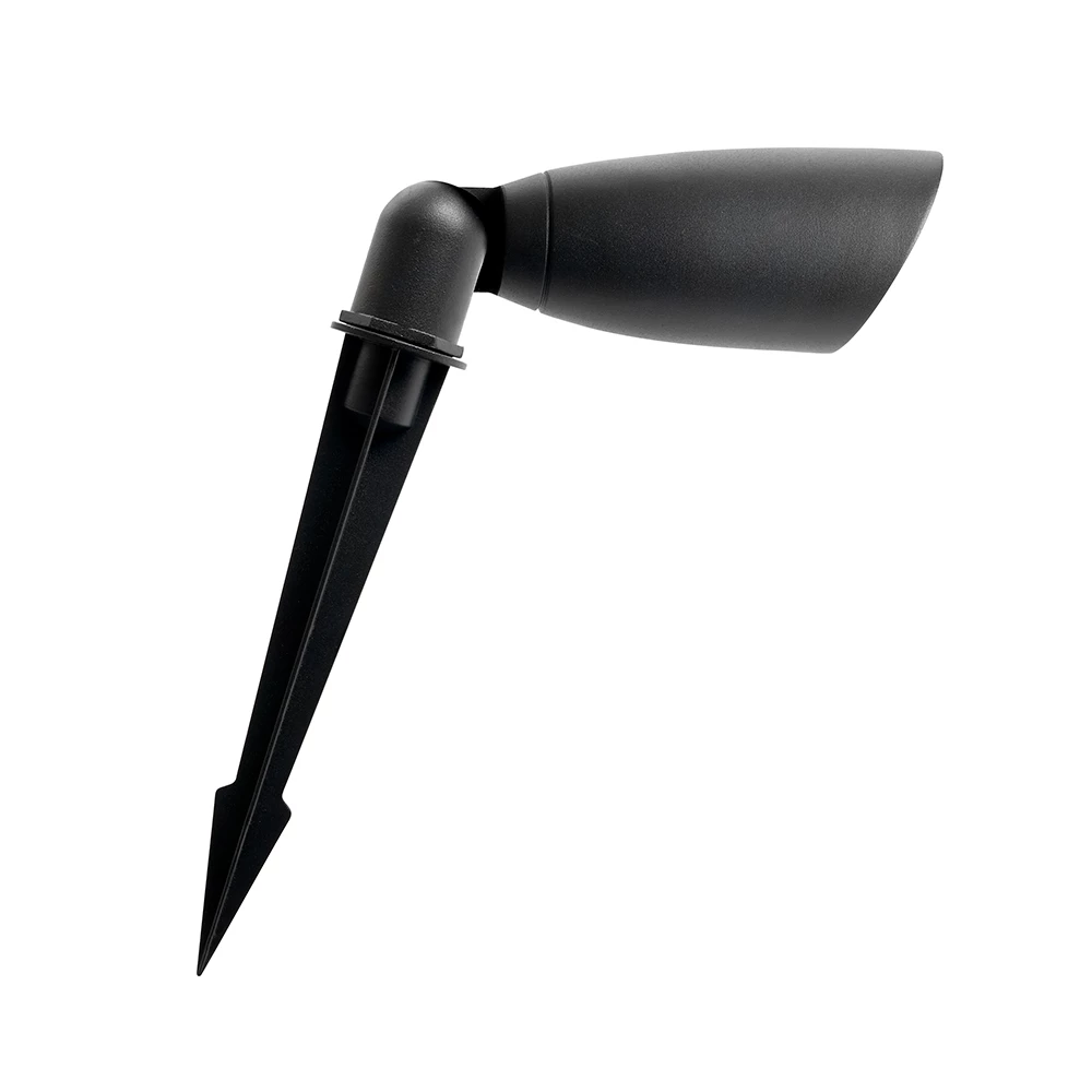 Светодиодный светильник тротуарный (грунтовый) Feron SP2701, 5W, AC/DC 12-24V, низковольтный, 3000К, черный, IP65 (48446) - Viokon.com