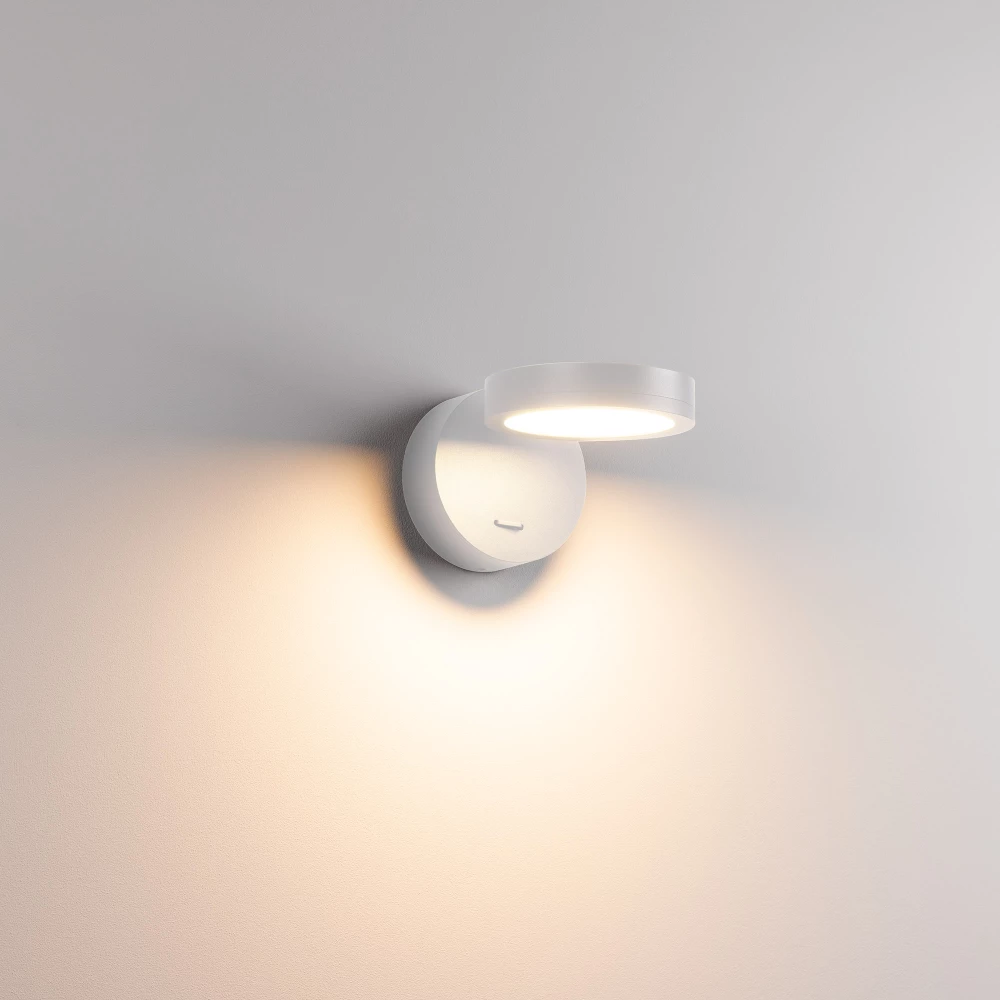 Светильник SP-MILADY-R90-6W Warm3000 (WH, 110 deg, 230V) (Arlight, IP20 Металл, 3 года) 052088 - Viokon.com