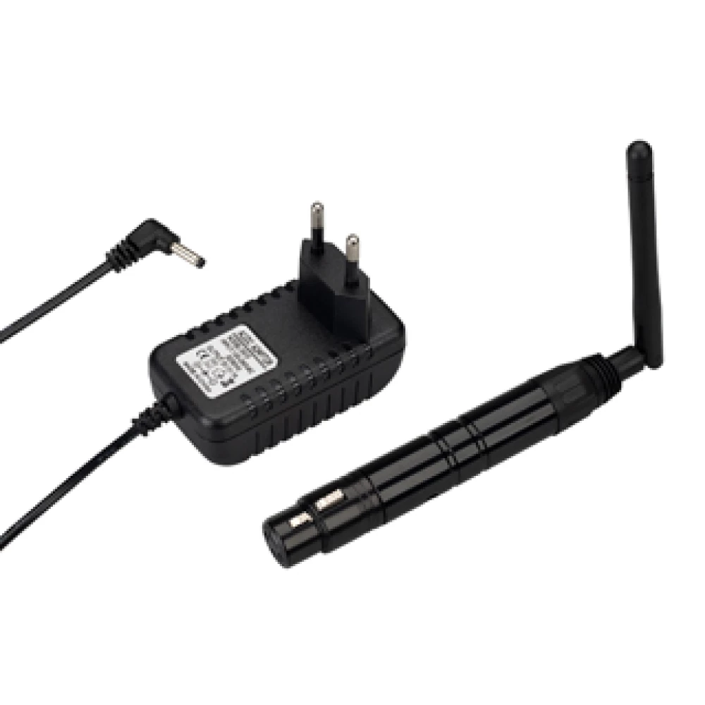 Усилитель SMART-DMX-Receiver Black (5V, XLR3 Male, 2.4G) (Arlight, IP20 Металл, 5 лет) 028417 - Viokon.com