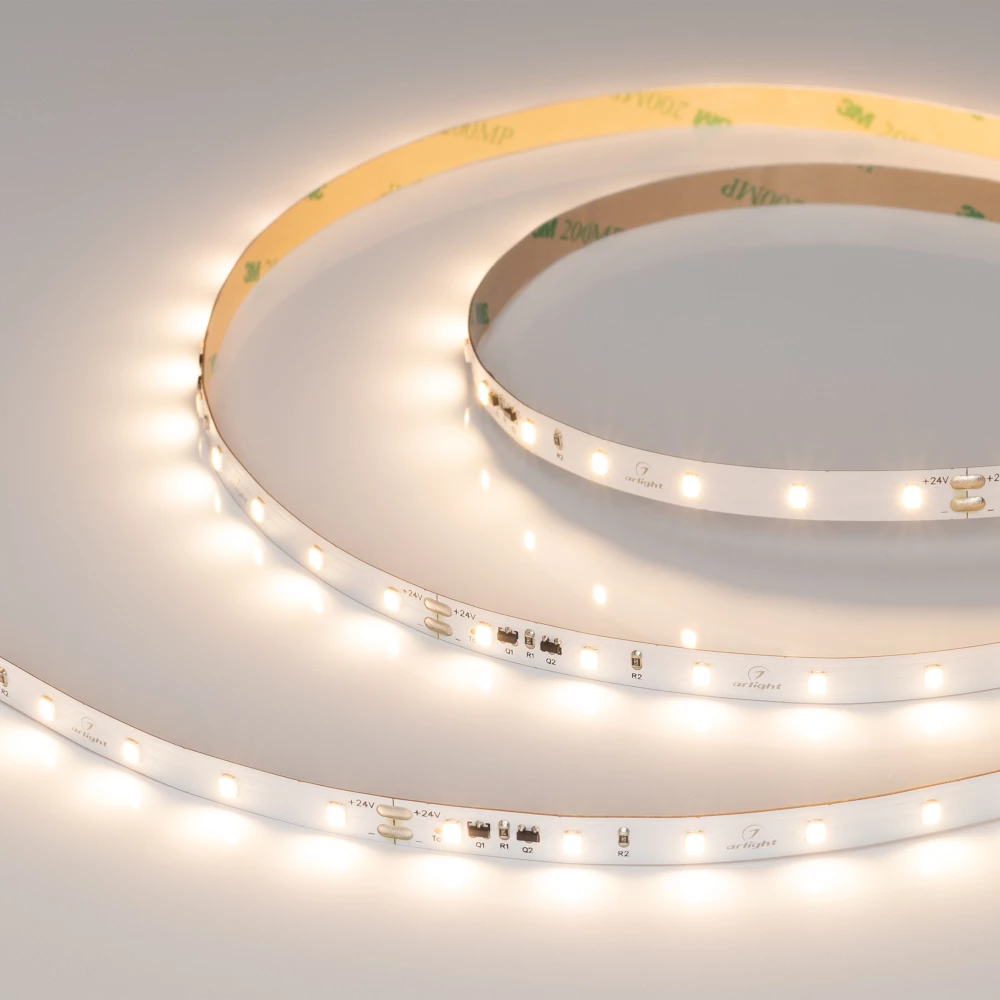 Лента IC-A60-8mm 24V Warm3000 (4.8 W/m, IP20, 2835, 10m) (Arlight, стабилизированная) 037957 - Viokon.com
