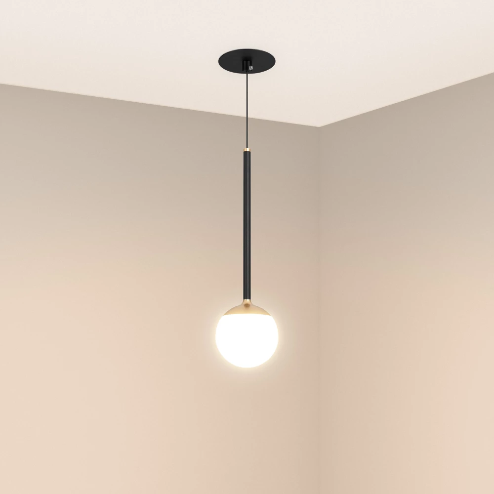 Светильник SP-BEADS-HANG-BUILT-T-R100-8W Warm3000 (BK-GD, 180 deg, 230V) (Arlight, IP20 Металл, 5 лет) 056420 - Viokon.com