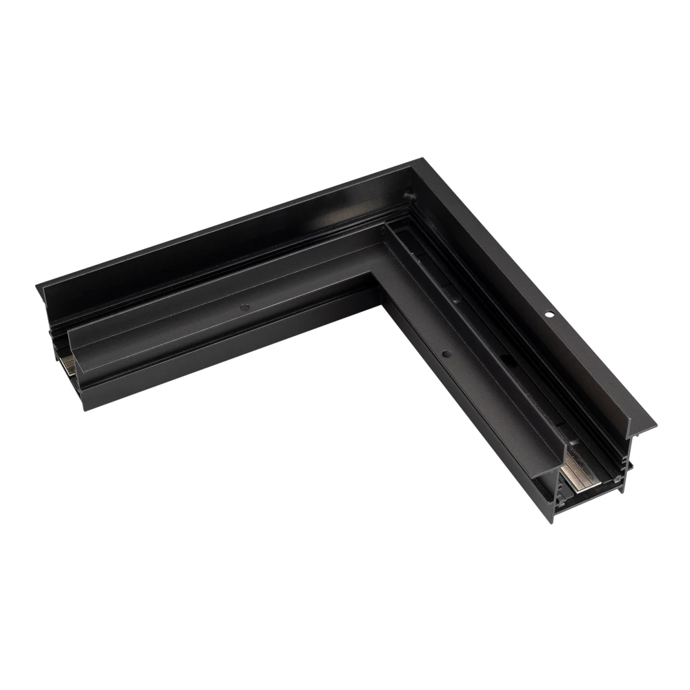 Коннектор угловой MAG-CON-4560-FDW-L90 (BK) (Arlight, IP20 Металл, 5 лет) 034681 - Viokon.com
