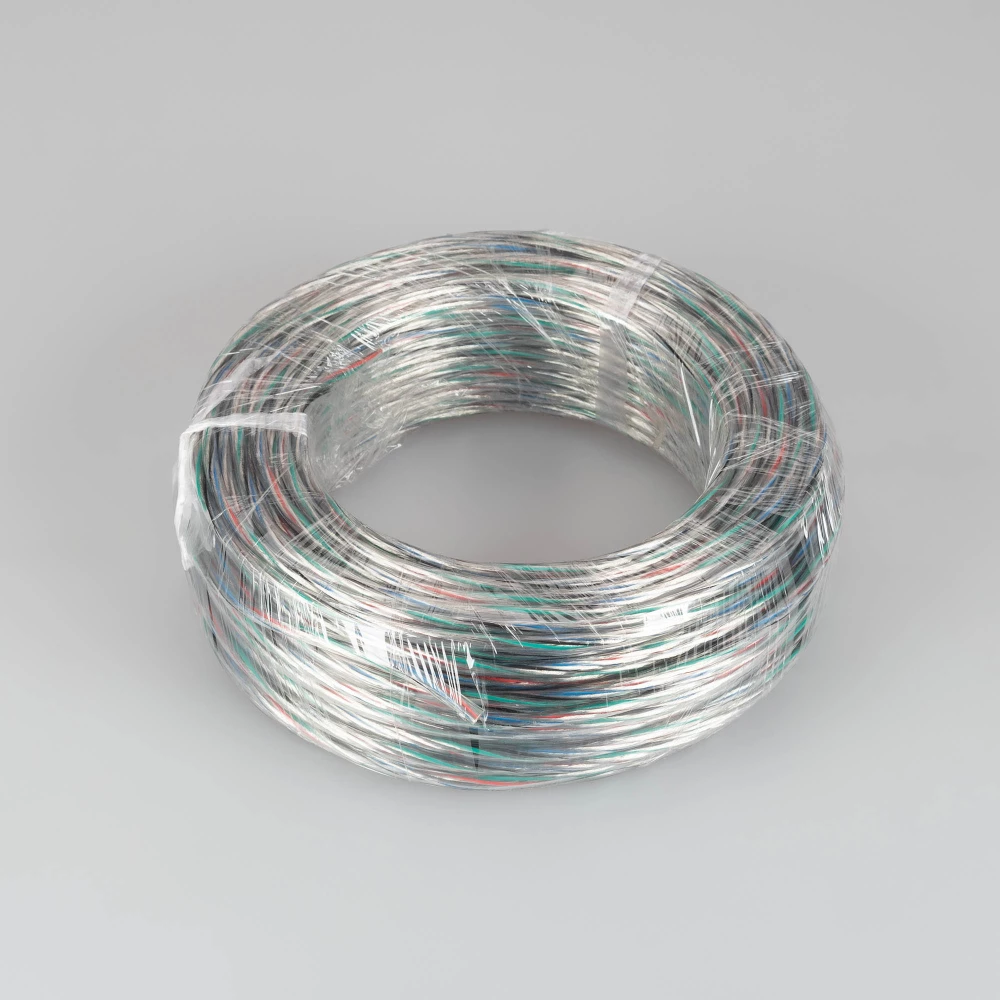 Провод питания ARL-20AWG-CLEAR-4Wire-CU-Double (4x0.75mm) (Arlight, -) 040594 - Viokon.com