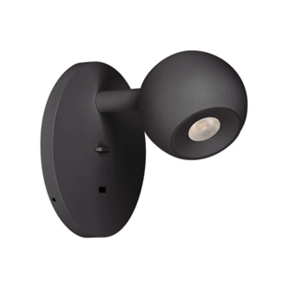 Светильник SP-OTTORI-WALL-CHARGE-6W Warm3000 (BK, 30 deg, 230V, USB-C) (Arlight, IP20 Металл, 3 года) 058480 - Viokon.com