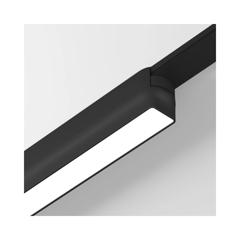 DK5360-BK Светильник для трека Air серия Linear 2700-6500 со светодиодом L230W26H36мм 48V DC 9W RA90 120 2700-6500K IP20 черный алюминий - Viokon.com