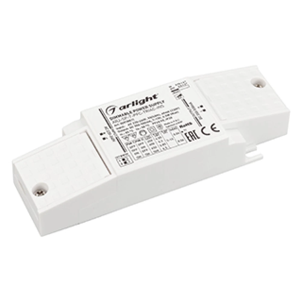 Блок питания ARJ-SP-7-PFC-TRIAC-INS (7W, 7-13V, 0.35-0.5A) (Arlight, IP20 Пластик, 5 лет) 028188(1) - Viokon.com