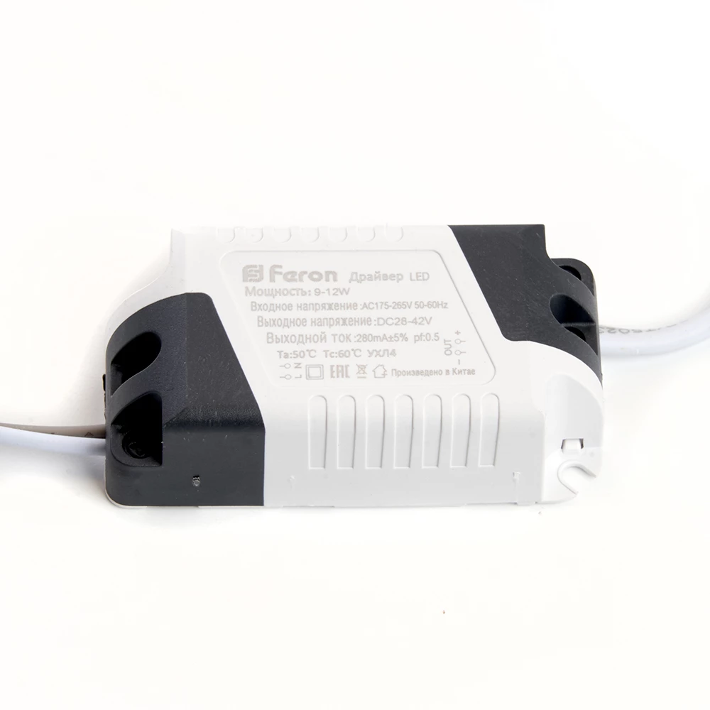 Светодиодный светильник Feron AL500 встраиваемый 12W 4000K белый (28504) - Viokon.com