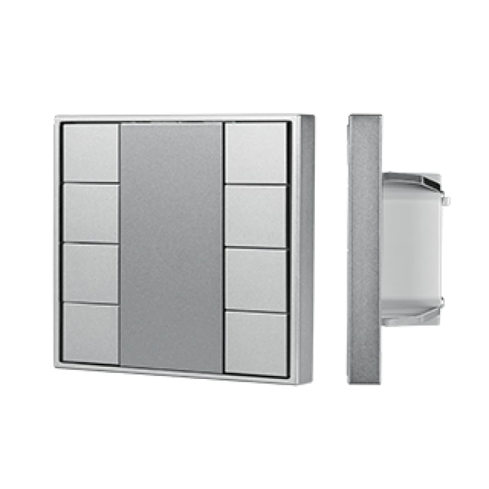 INTELLIGENT ARLIGHT Кнопочная панель DALI-201-23-8K-D2-IN Silver (BUS, Frame) (IARL, IP20 Металл, 3 года) 048224 - Viokon.com