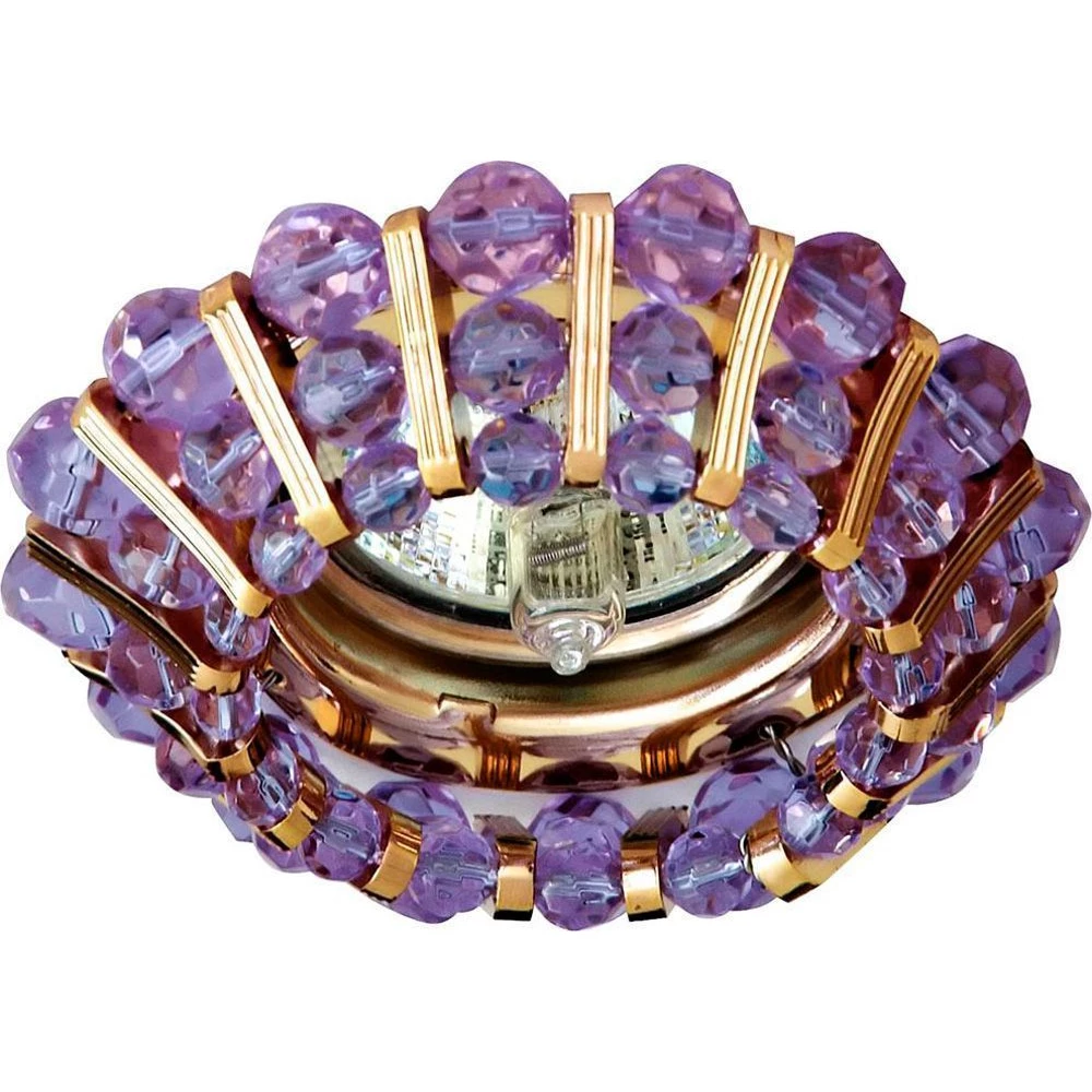 Светильник встраиваемый Feron CD2121 потолочный MR16 G5.3 сиренево-золотистый (18562) - Viokon.com