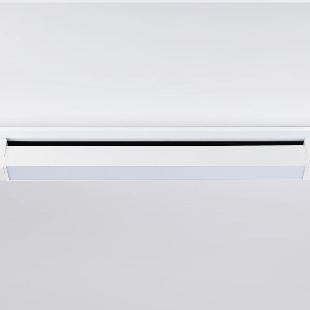 Трековый однофазный светодиодный светильник GL6736 WH белый IP20 30W 4200K 458*35*57 - Viokon.com