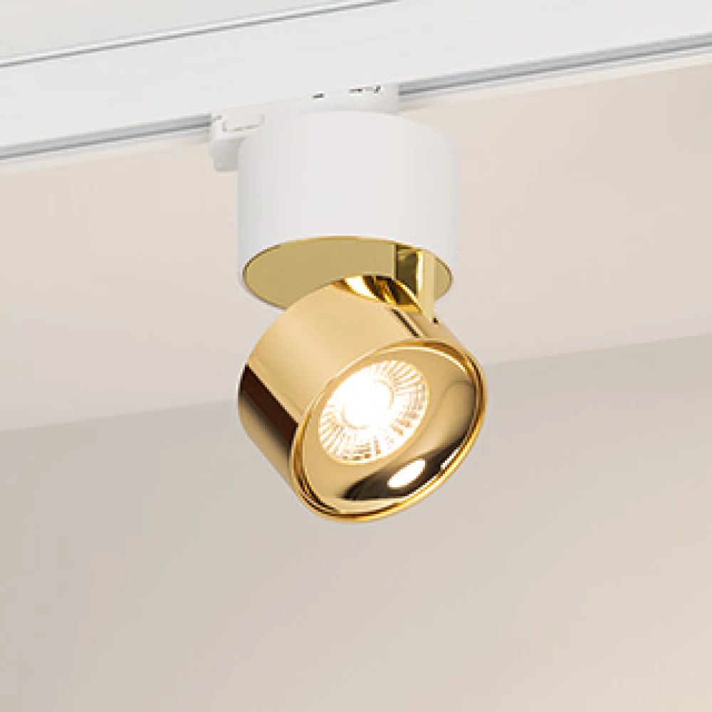 Светильник SP-PLURIO-TRACK-4TR-R77-9W Day4000 (WH-BRS, 36 deg, 230V) (Arlight, IP20 Металл, 3 года) 038100 - Viokon.com