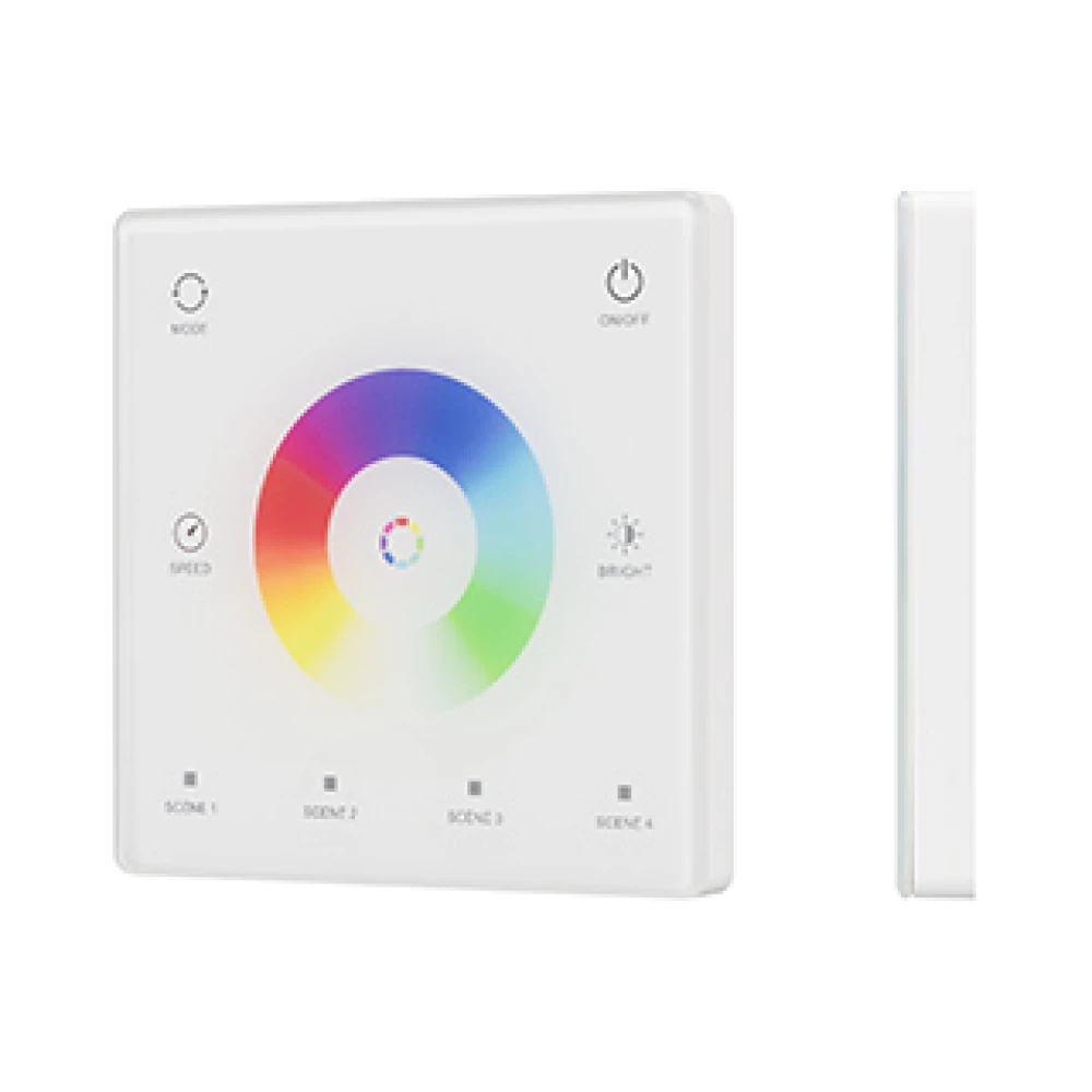 INTELLIGENT ARLIGHT Сенсорная панель SMART-SPI-801-11-4SC-RGBW-SUF White (3V, 2.4G) (IARL, IP20 Пластик, 5 лет) 059244 - Viokon.com