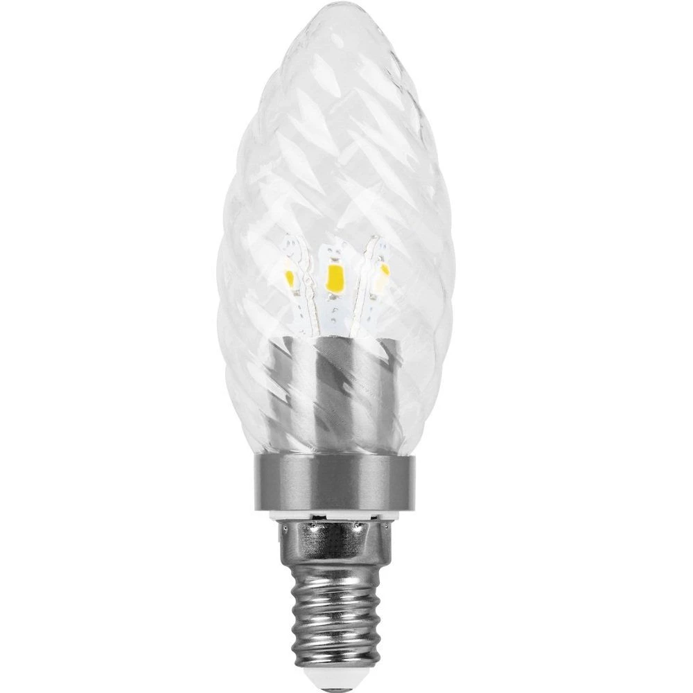 Лампа светодиодная, 6LED(3.5W) 230V E14 2700K матовая золото, LB-77 (25350) - Viokon.com