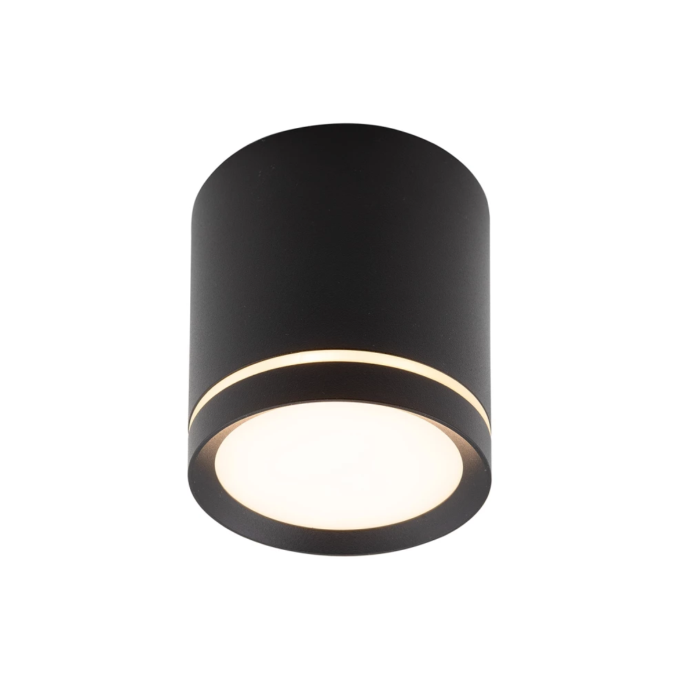 DK4016-BK Светильник накладной IP 20 5 Вт LED 3000 черный алюминийакрил - Viokon.com