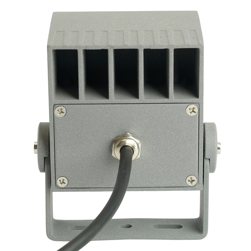 Светодиодный светильник ландшафтно-архитектурный Feron LL-896  AC220-240 9W зеленый IP66 квадрат (51699) - Viokon.com