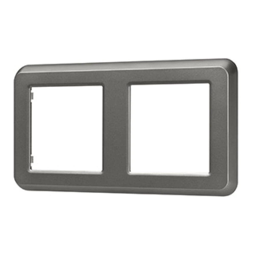 Рамка пластиковая FRM-VERSA-PL-2-GR (Arlight, -) 043780 - Viokon.com