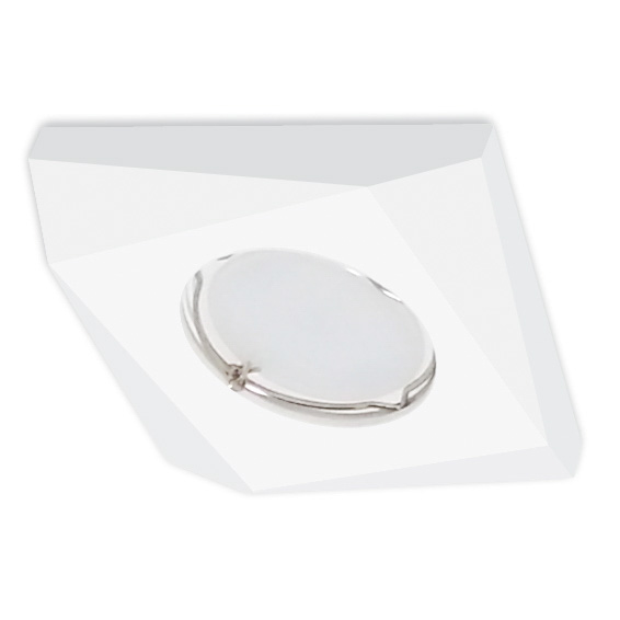 Светильник гипсовый встраиваемый mr 16 Roden RD-115 Wh - Viokon.com