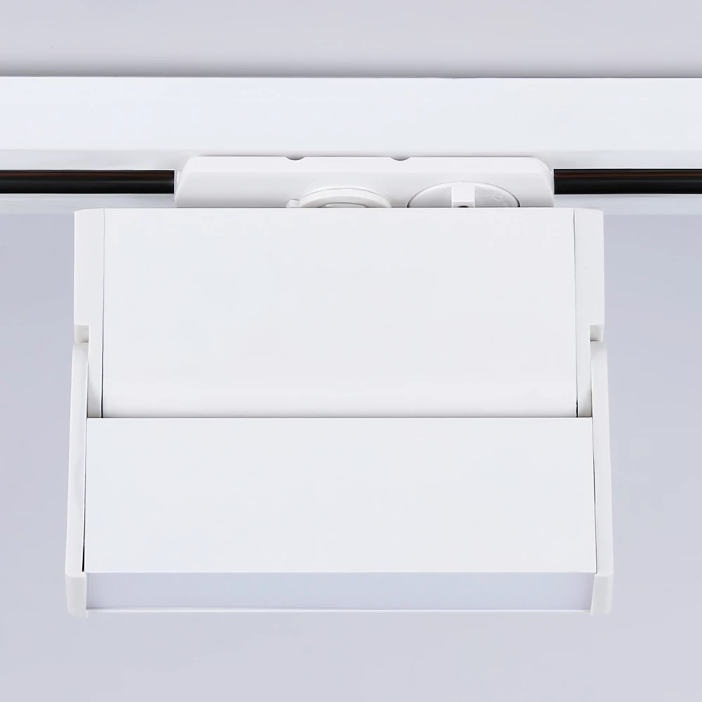 Трековый однофазный светодиодный светильник GL6801 WH белый LED 6W 4200K 115*22*87 - Viokon.com