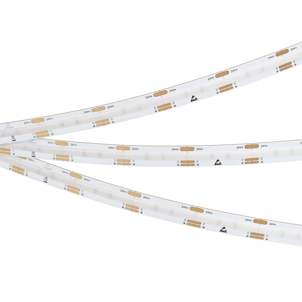 Лента COB-X576-10mm 24V White-MIX (9.6 W/m, IP20, 5m) (Arlight, Изменяемая ЦТ) 045179 - Viokon.com