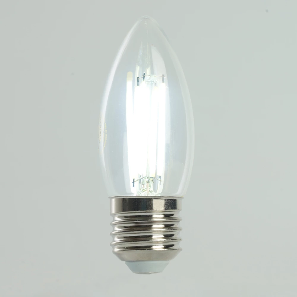 Лампа светодиодная Feron.PRO LB-1206 Свеча E27 1000LM 6W 175-265V 6400K (51240) - Viokon.com