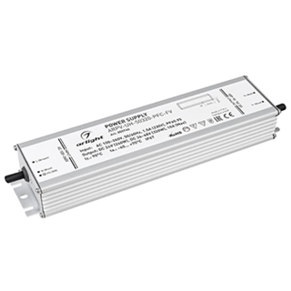 Блок питания ARPV-UH-50320-PFC-FV (24V 240W, 36-48V 320W, 10A) (Arlight, IP67 Металл, 7 лет) 055740 - Viokon.com
