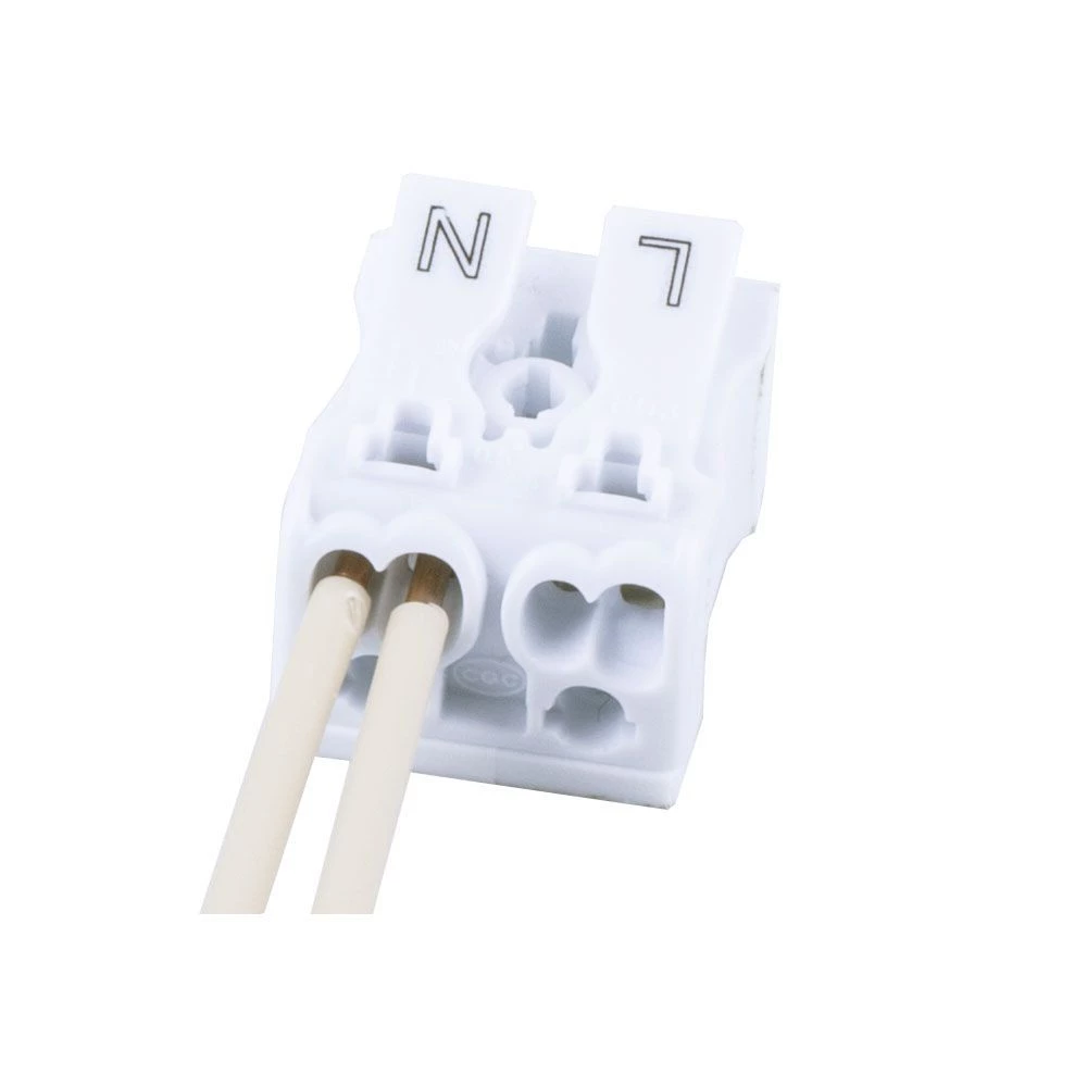 Клемма монтажная д/ подкл. фазн. проводников STEKKER, LD294-4002, 2 контактные группы, 3ввода,1вывода на полюс (DIY упак 5 шт) (39788) - Viokon.com