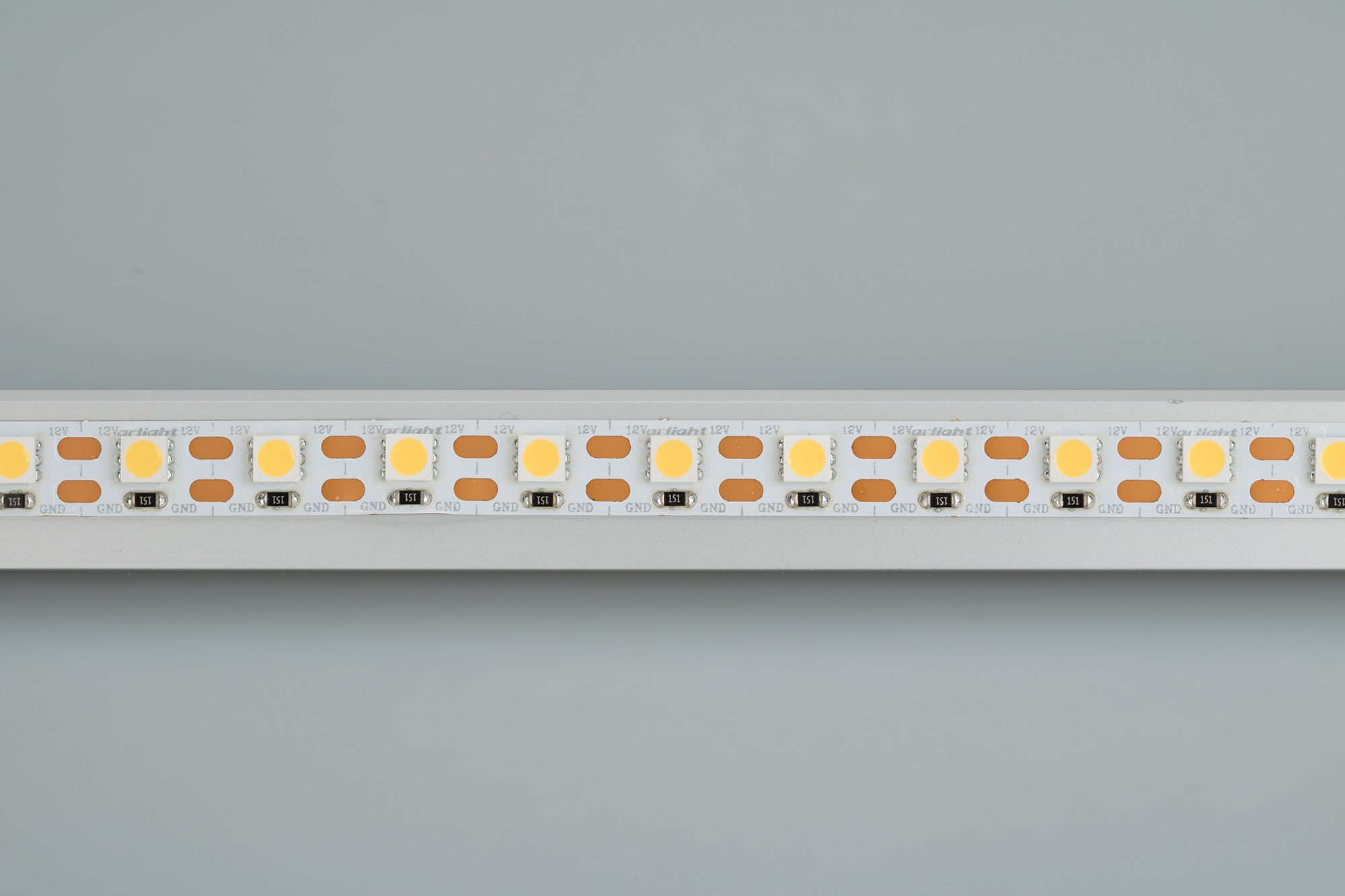 Лента RT 2-5000 12V Cx1 Cool 8K 2x (5060, 360 LED, LUX) (Arlight, 15.6 Вт/м, IP20) - Viokon.com