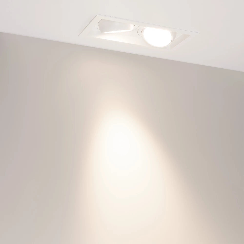 Светильник MS-VORTEX-BUILT-S250x140-2x30W Day4000 (WH-WH, 30 deg, 230V) (Arlight, IP20 Металл, 5 лет) 057764 - Viokon.com