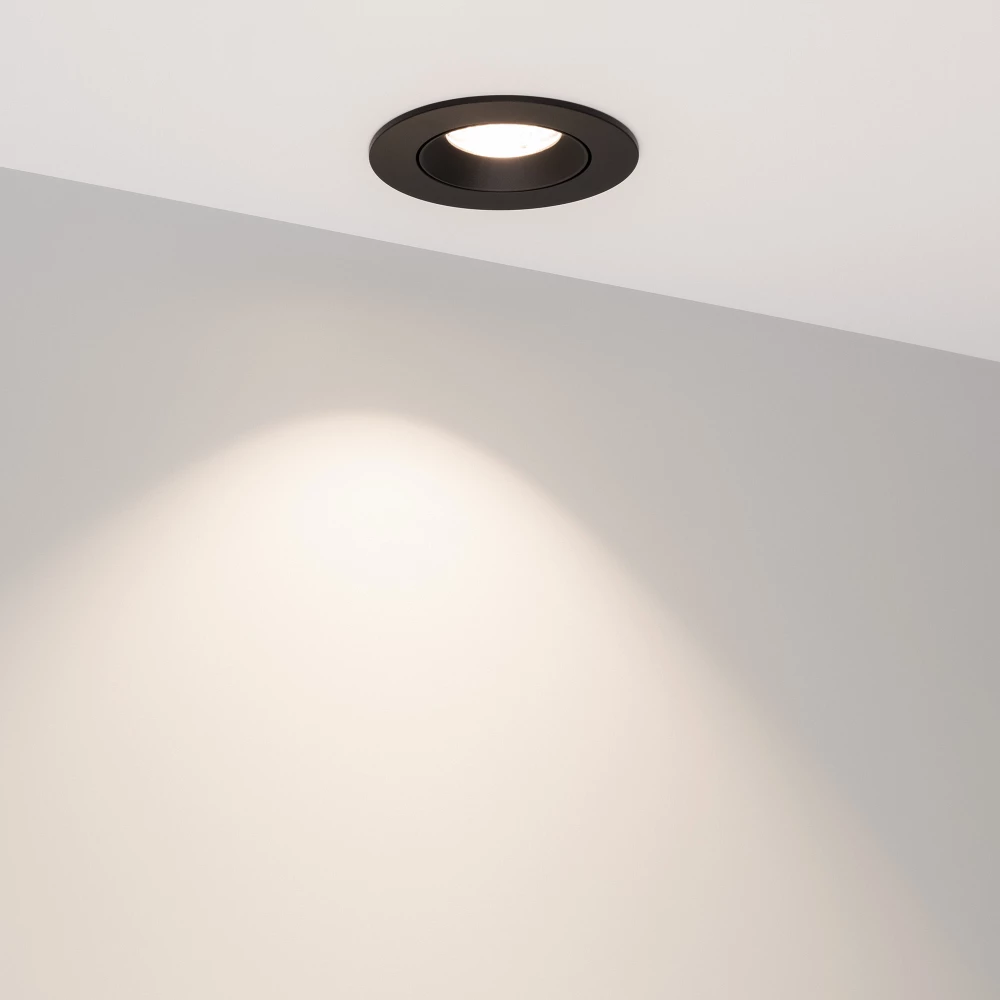 Светильник MS-ATOLL-BUILT-TURN-R94-10W Day4000 (BK, 60 deg, 230V) (Arlight, IP54 Металл, 5 лет) 044620 - Viokon.com