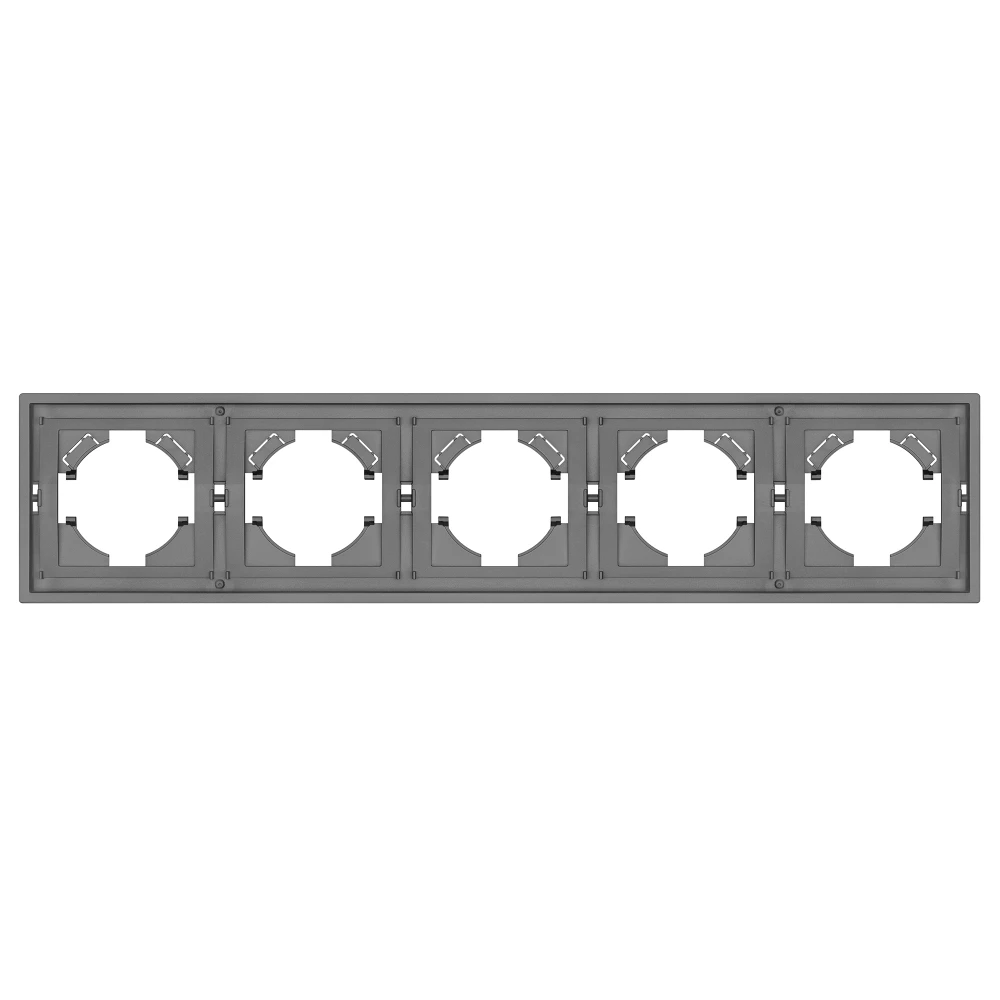 Рамка пластиковая FRM-TENDO-PL-5-GR (Arlight, Графитовый) 053853 - Viokon.com